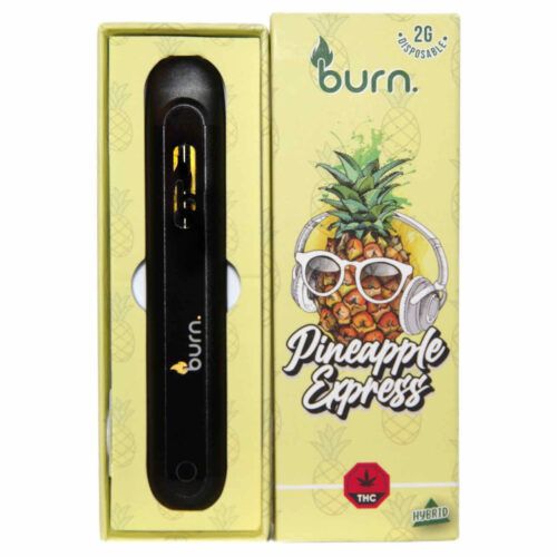burn pineapple express vapes vapor cannabis marijuana thc weed topshelfexpress top shelf express canadian canada delivery