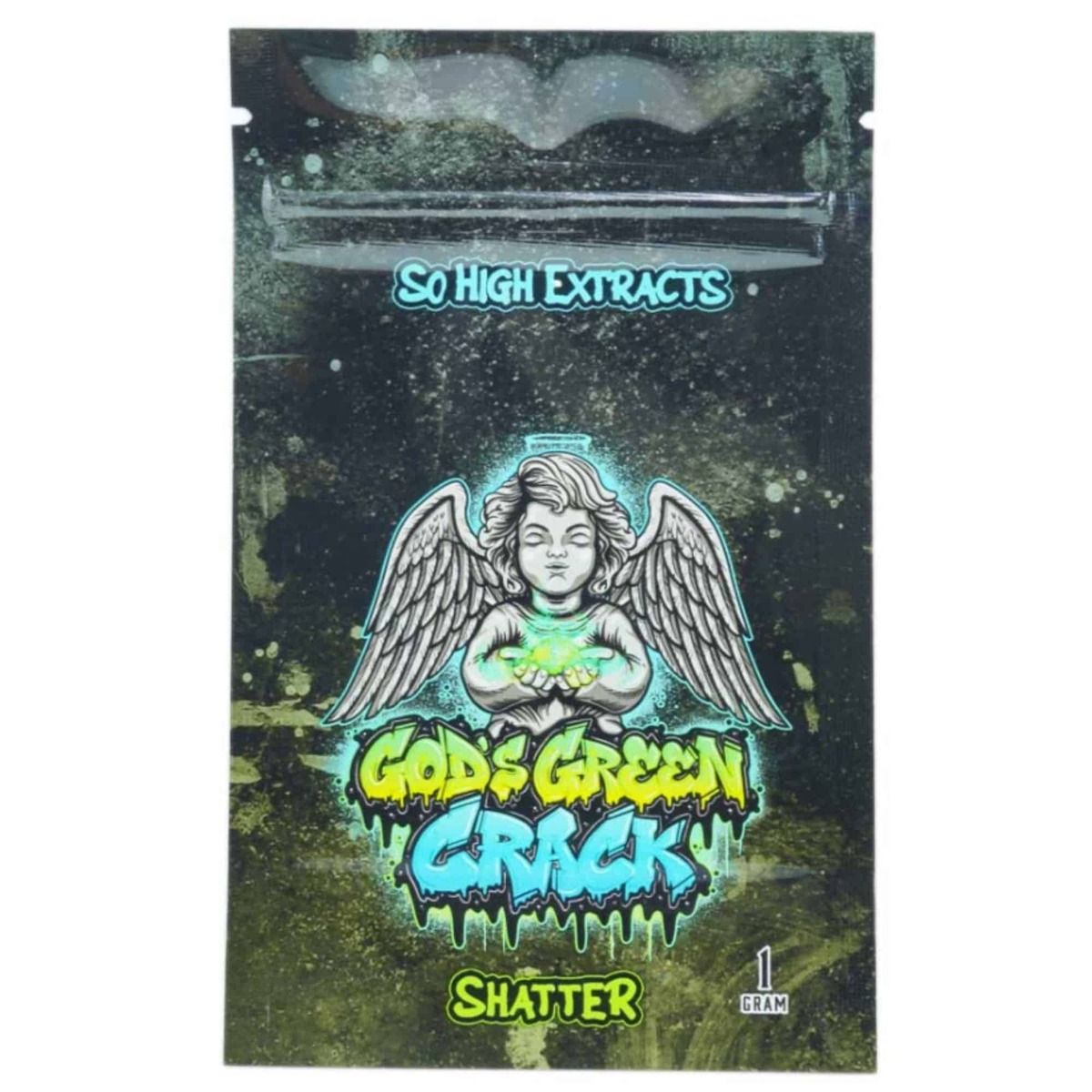 So High Extracts Premium Shatter – God's Green Crack