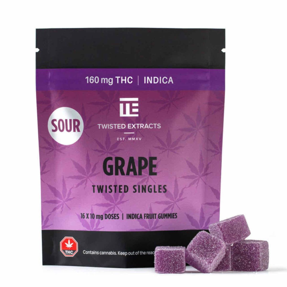 Twisted Singles Sour Grape