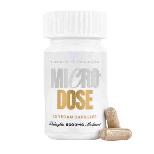 Euphoria Psychedelics - Microdose Capsules (6,000mg)
