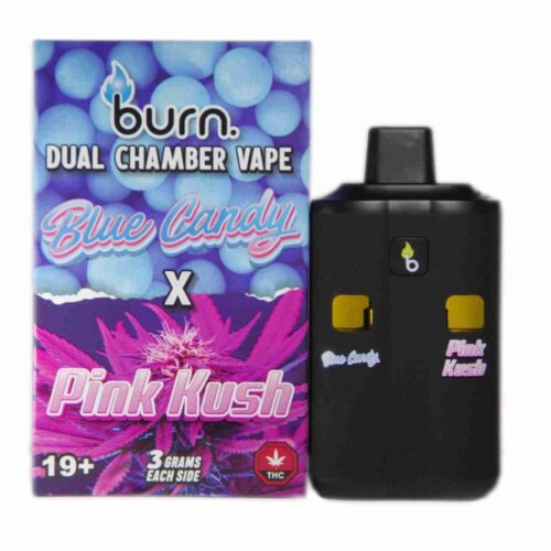 Dual Chamber Vape – 6g Total (3g Blue Candy, 3g Pink Kush)
