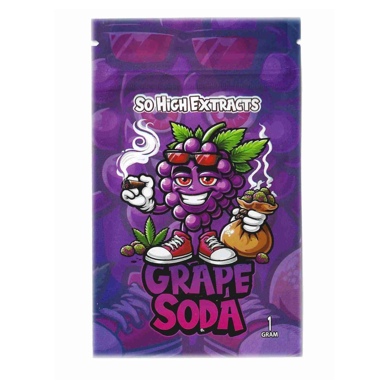 So High Extracts Premium Shatter – Grape Soda