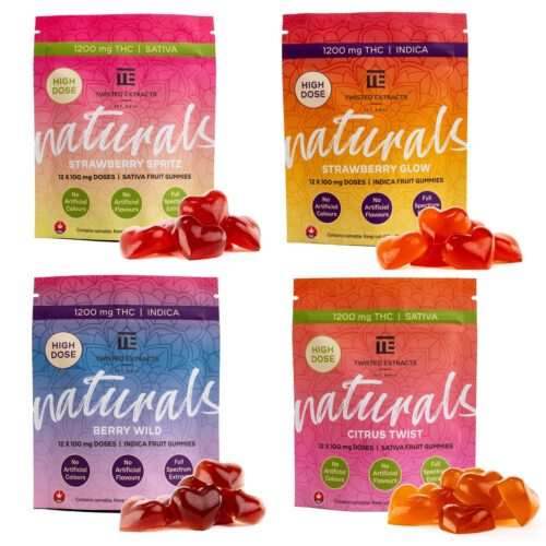 Twisted Naturals High-Dose - 1,200mg THC