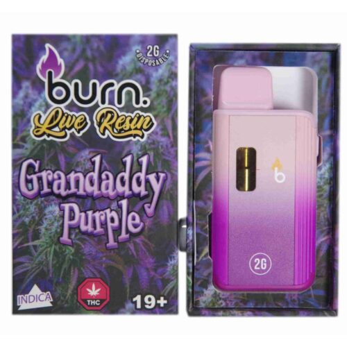 Granddaddy Purple Live Resin Vape Pen