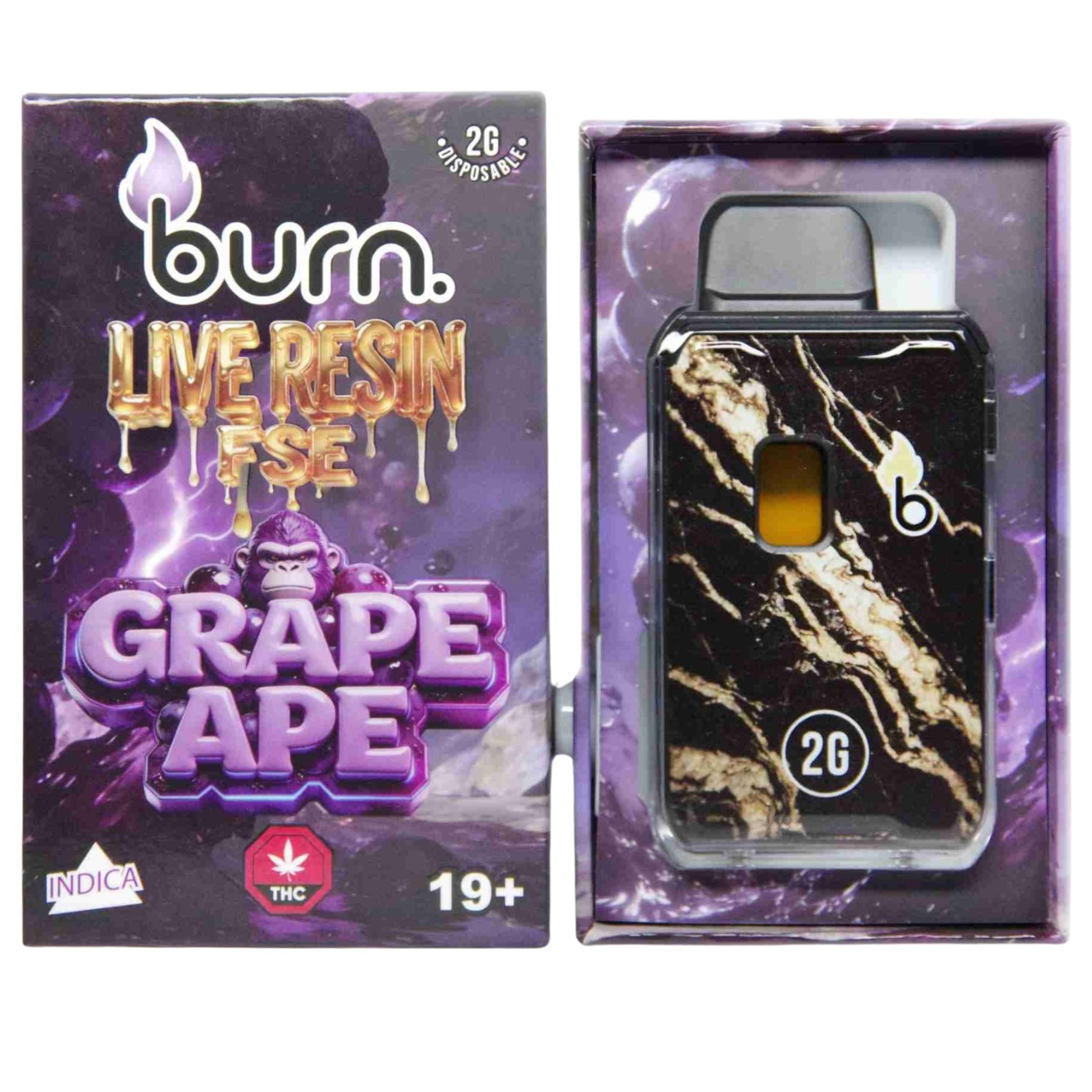 Photographie source: Grape Ape Live Resin Vape Pen