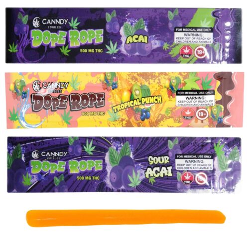 Canndy Edibles Dope Rope 500mg THC