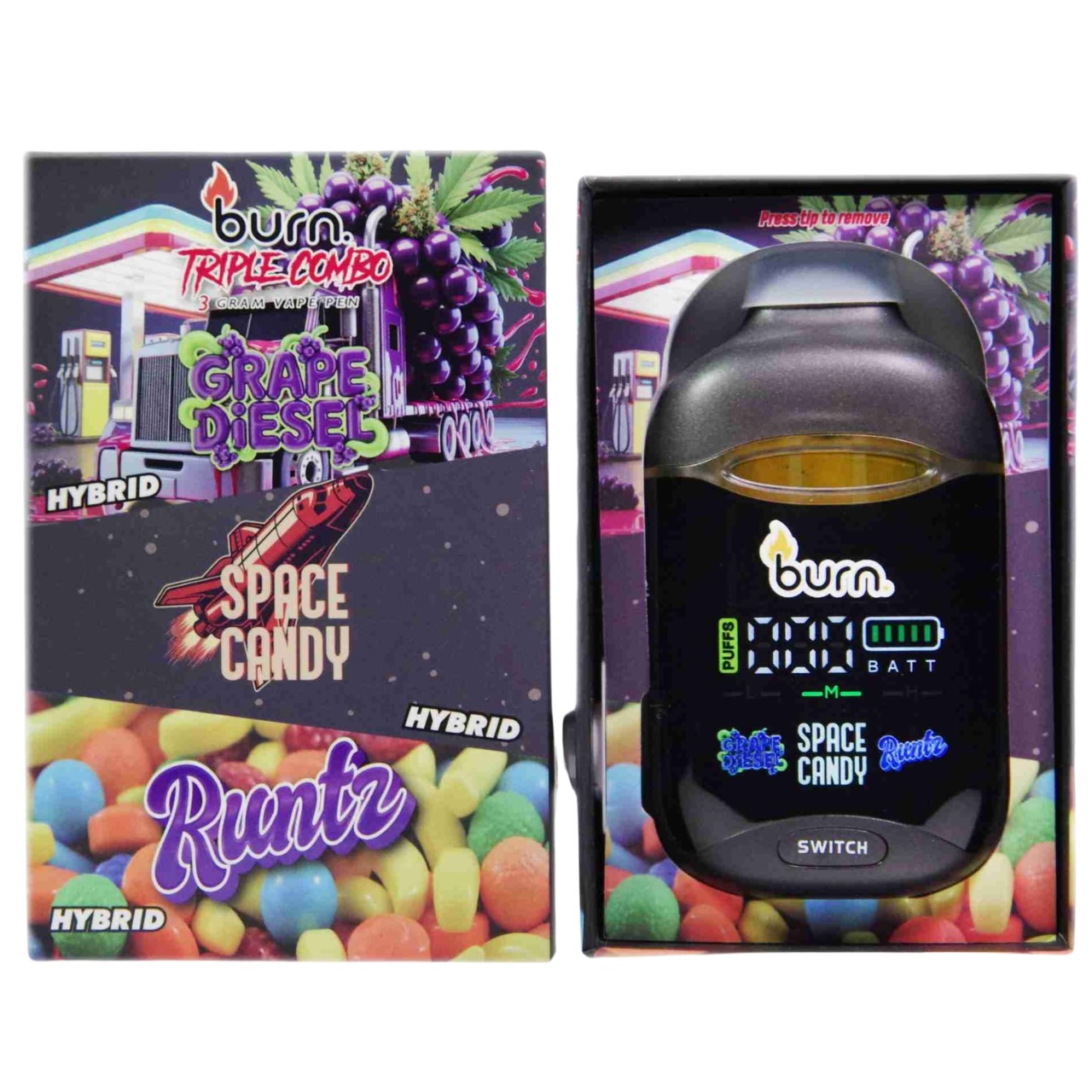 Source photograph: Grape Diesel