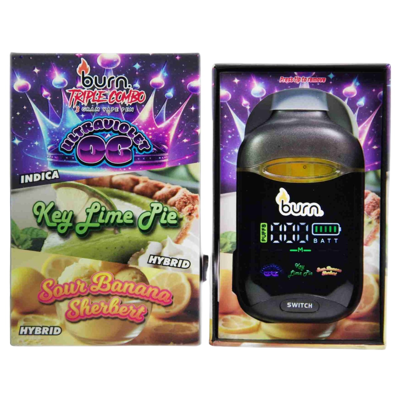 Source photograph: Sour Banana Sherbert